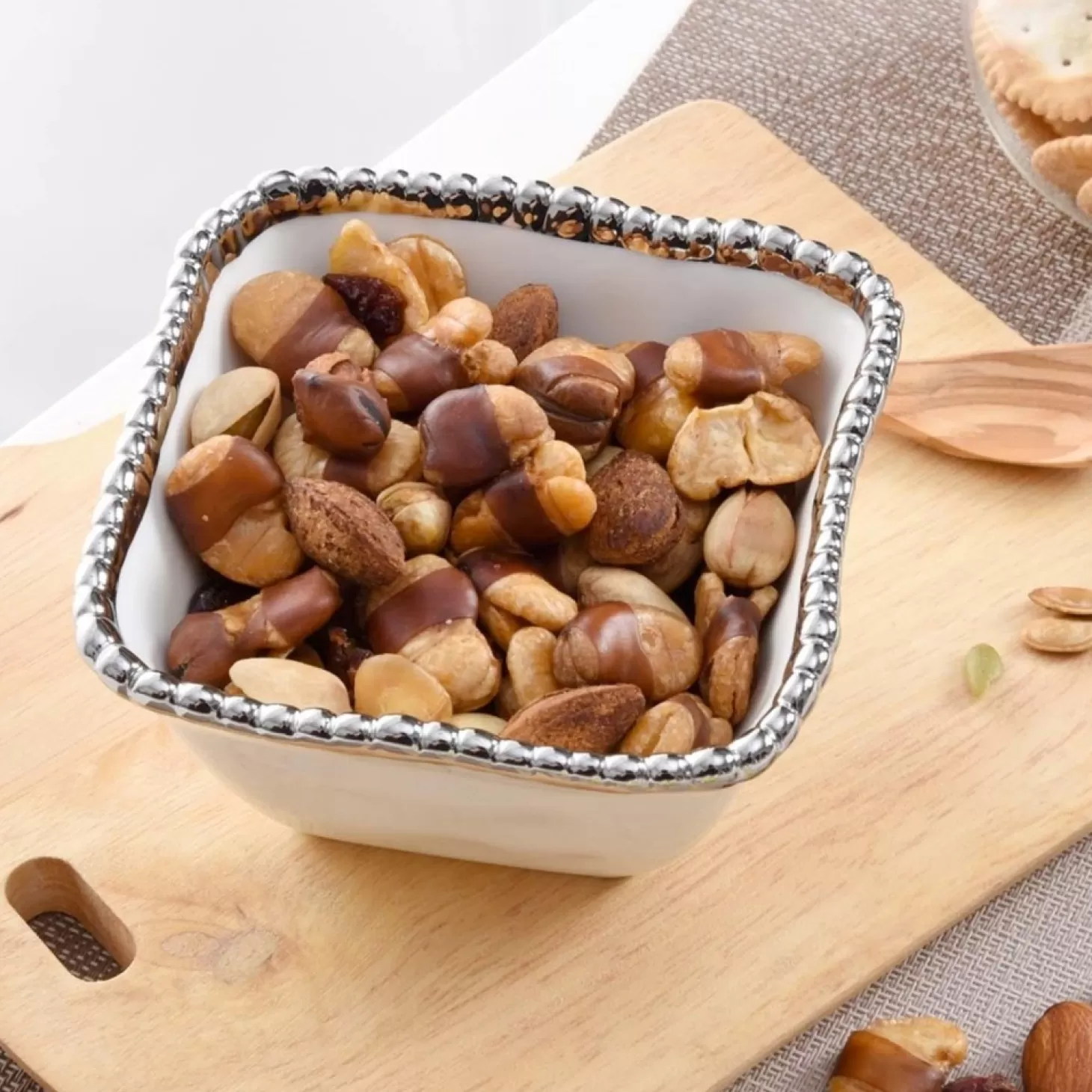 Serveware>Roger's Gardens Argentinian Salerno Snack Bowl
