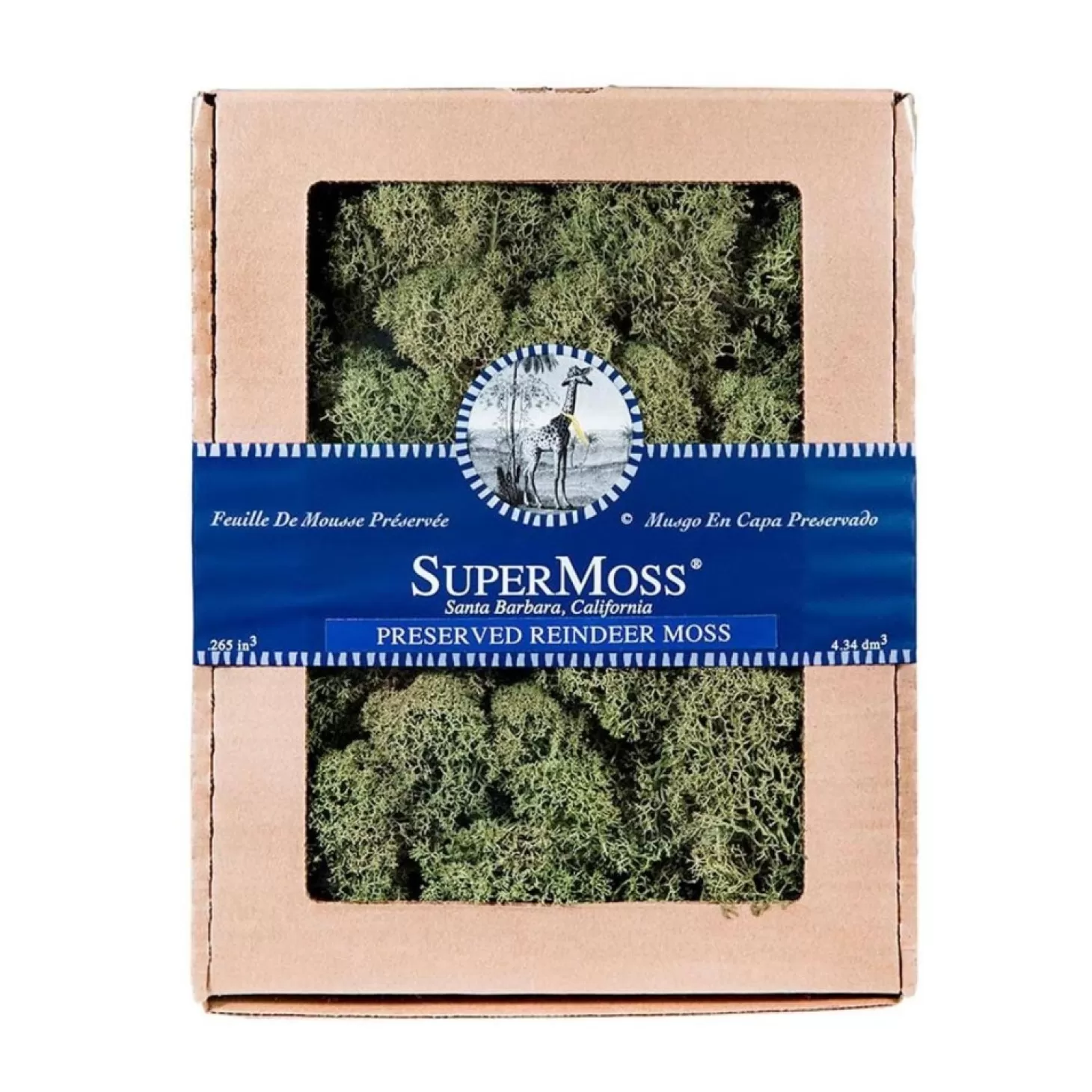 Mosses>Roger's Gardens Reindeer Moss - Basil Color - 8Oz